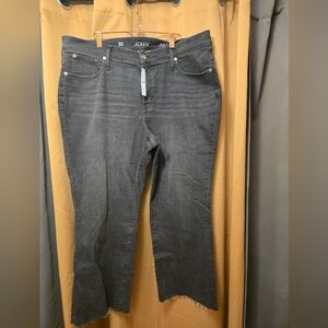 New J.Crew size 35 black '03 kickout jeans